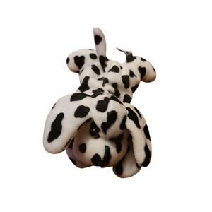 A&A Dalmatian‎ Dog Soft Cute Cuddly Adorable Beanie Plush Stuffed Animal Toy 8"